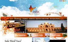 India World Travel Website Design Jaipur